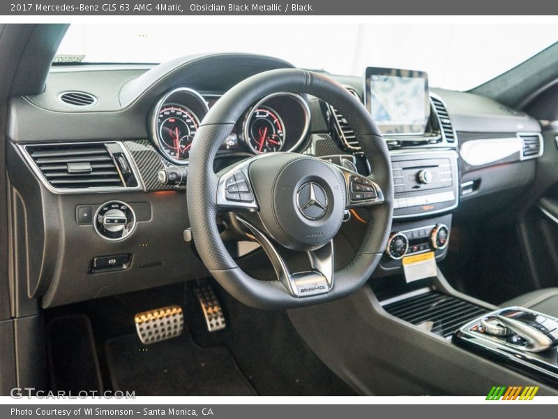 Obsidian Black Metallic / Black 2017 Mercedes-Benz GLS 63 AMG 4Matic