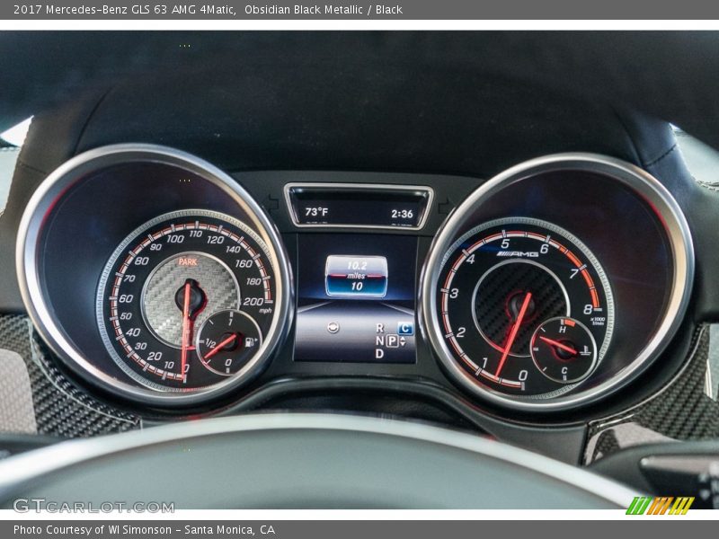 Obsidian Black Metallic / Black 2017 Mercedes-Benz GLS 63 AMG 4Matic