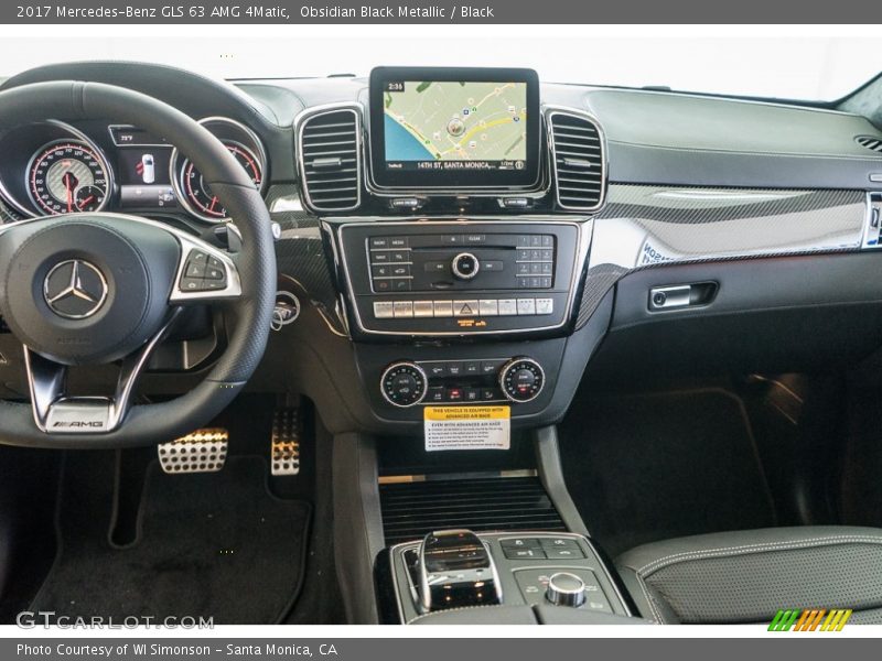 Obsidian Black Metallic / Black 2017 Mercedes-Benz GLS 63 AMG 4Matic