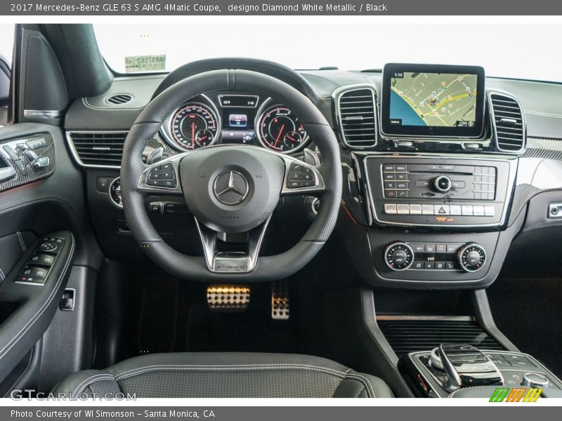 Dashboard of 2017 GLE 63 S AMG 4Matic Coupe