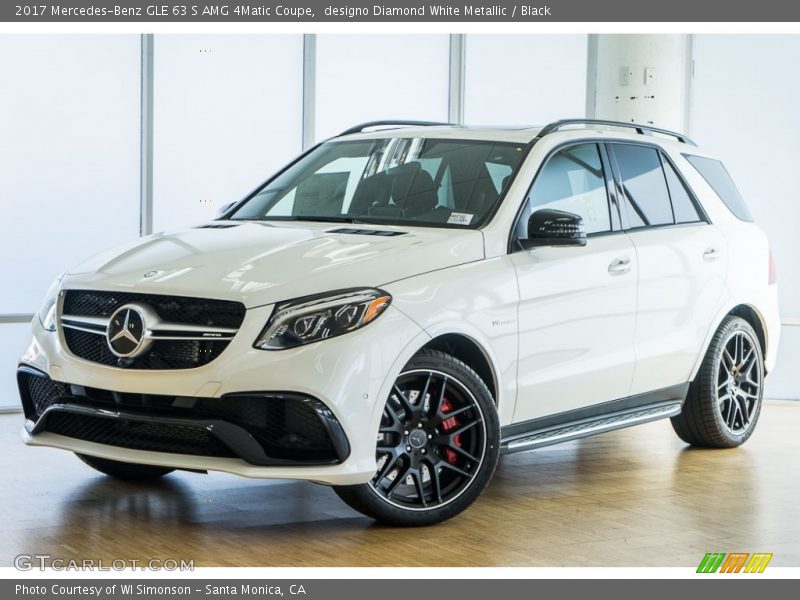  2017 GLE 63 S AMG 4Matic Coupe designo Diamond White Metallic