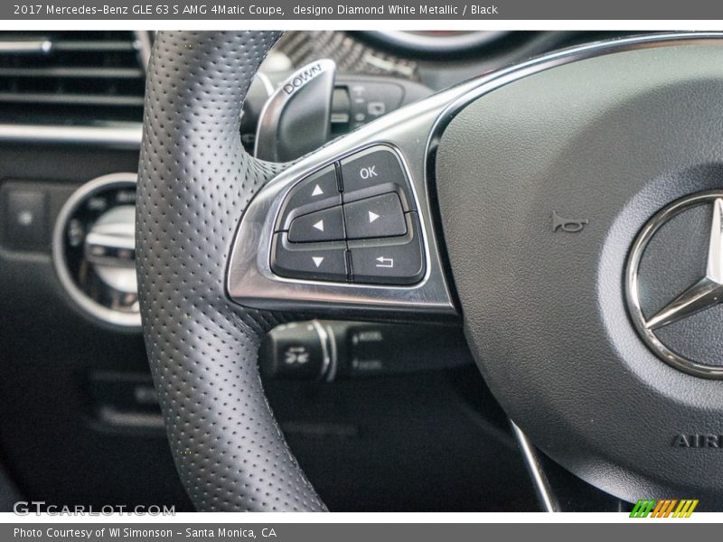 Controls of 2017 GLE 63 S AMG 4Matic Coupe