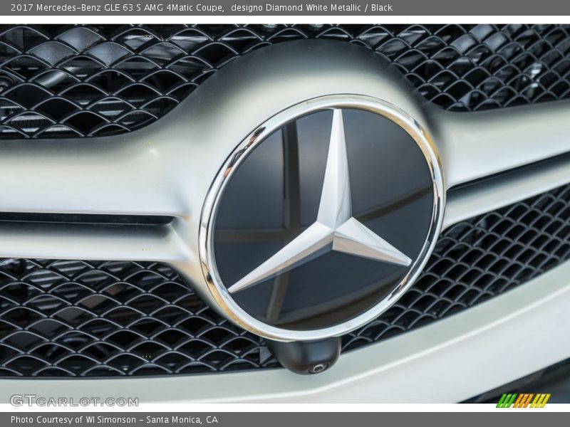 designo Diamond White Metallic / Black 2017 Mercedes-Benz GLE 63 S AMG 4Matic Coupe