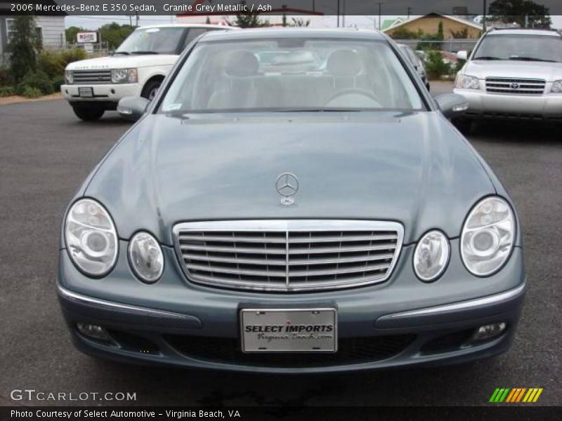Granite Grey Metallic / Ash 2006 Mercedes-Benz E 350 Sedan