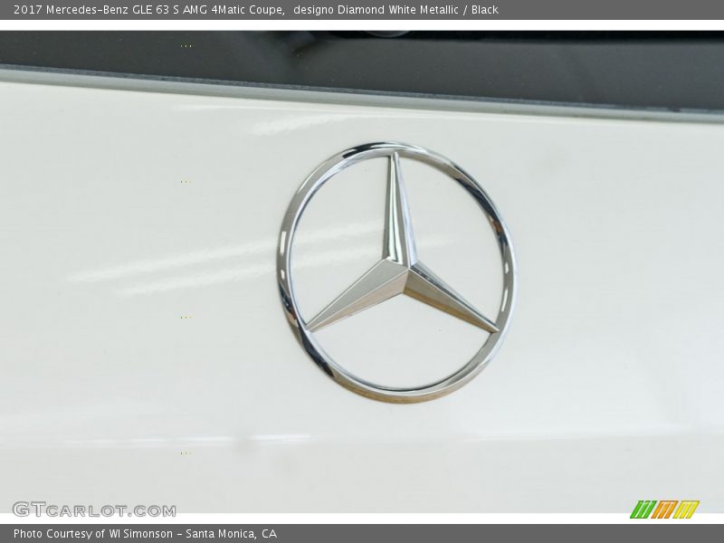 designo Diamond White Metallic / Black 2017 Mercedes-Benz GLE 63 S AMG 4Matic Coupe