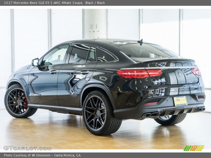 Black / Black 2017 Mercedes-Benz GLE 63 S AMG 4Matic Coupe