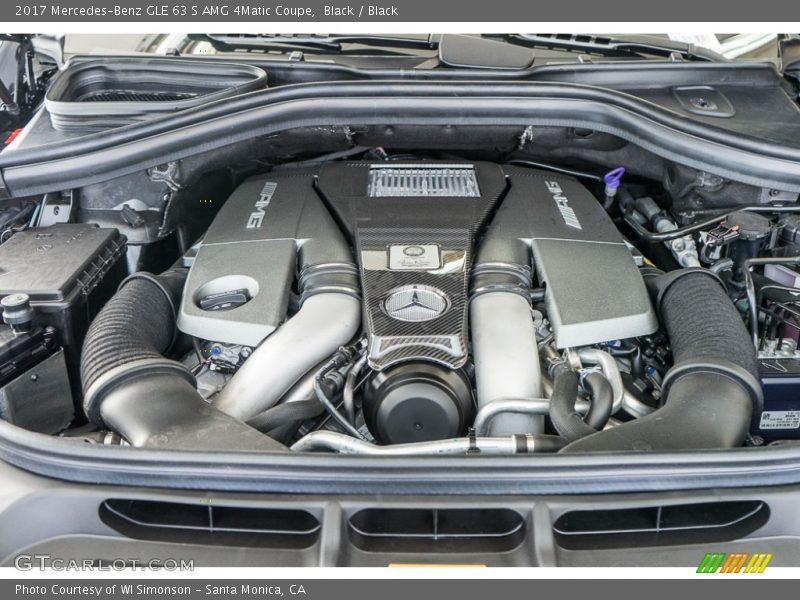  2017 GLE 63 S AMG 4Matic Coupe Engine - 5.5 Liter AMG DI biturbo DOHC 32-Valve VVT V8