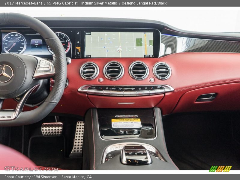 Dashboard of 2017 S 65 AMG Cabriolet