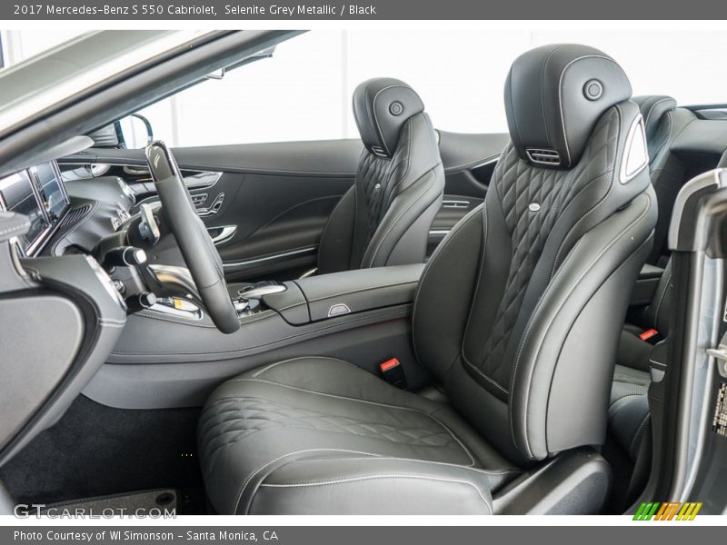  2017 S 550 Cabriolet Black Interior