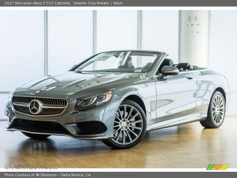 Front 3/4 View of 2017 S 550 Cabriolet