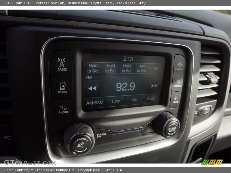 Controls of 2017 1500 Express Crew Cab