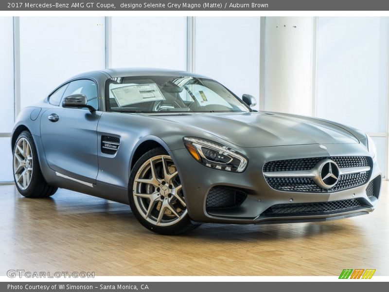 Front 3/4 View of 2017 AMG GT Coupe