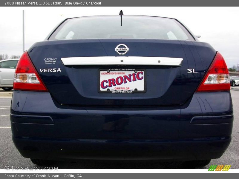 Blue Onyx / Charcoal 2008 Nissan Versa 1.8 SL Sedan