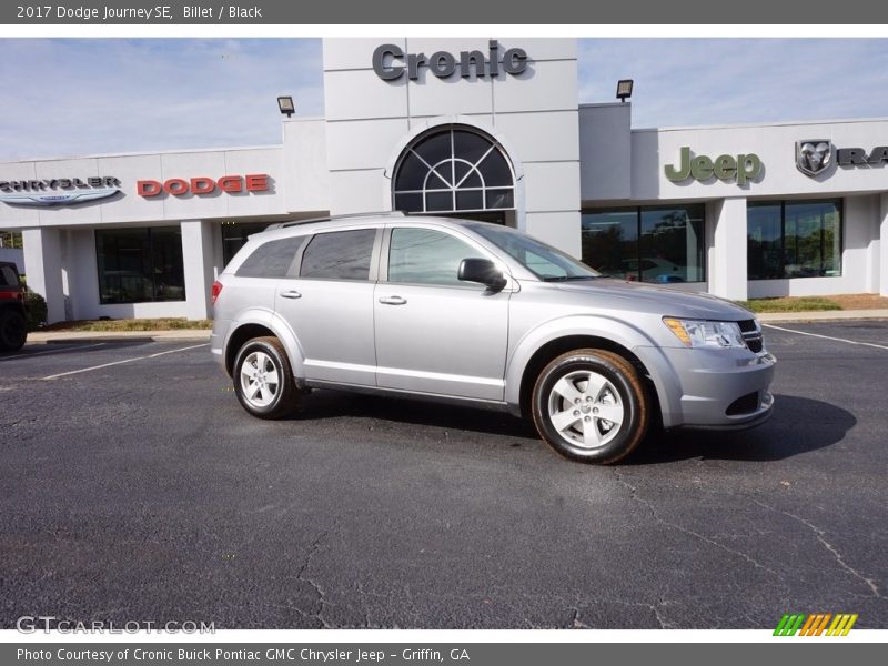 Billet / Black 2017 Dodge Journey SE