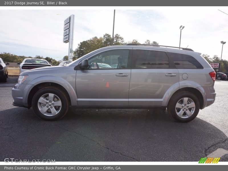 Billet / Black 2017 Dodge Journey SE