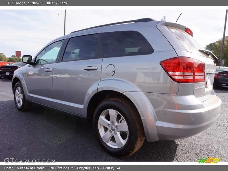 Billet / Black 2017 Dodge Journey SE