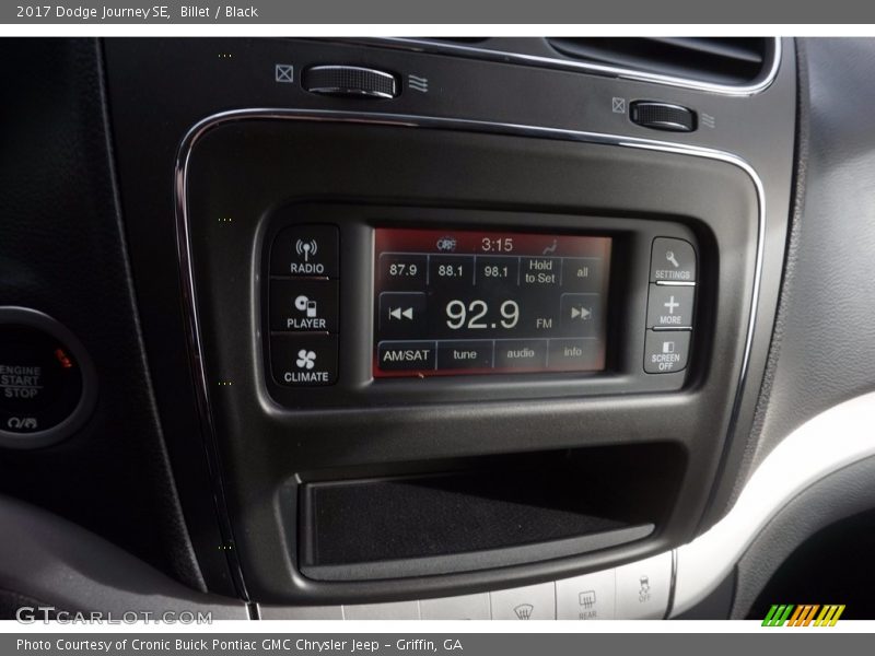 Controls of 2017 Journey SE