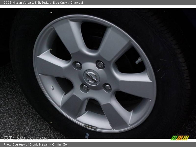 Blue Onyx / Charcoal 2008 Nissan Versa 1.8 SL Sedan