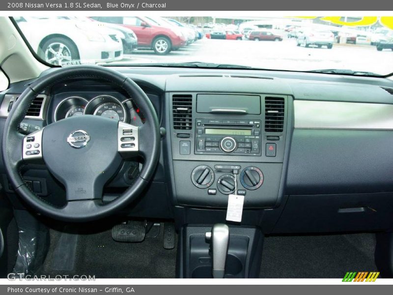 Blue Onyx / Charcoal 2008 Nissan Versa 1.8 SL Sedan
