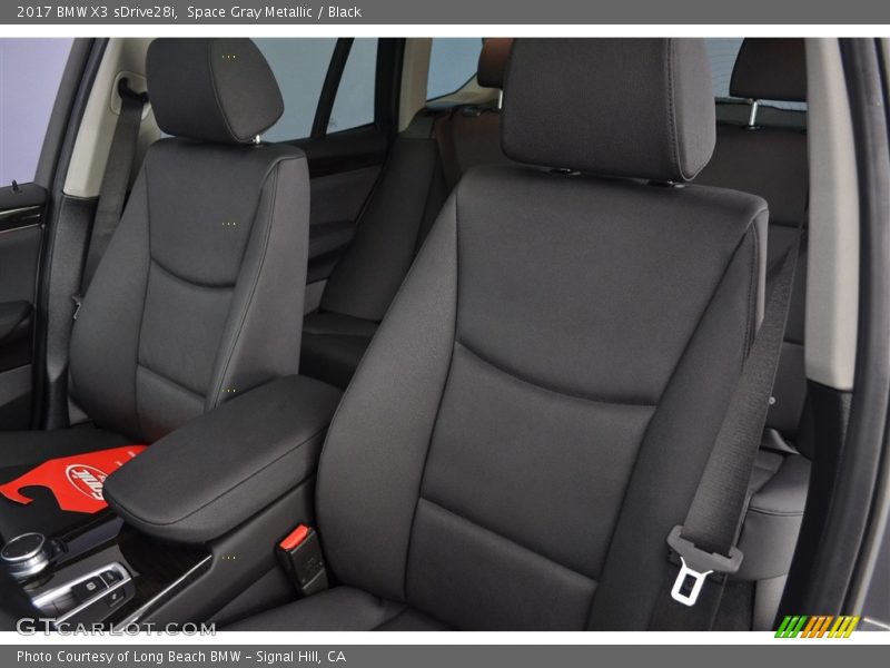 Space Gray Metallic / Black 2017 BMW X3 sDrive28i