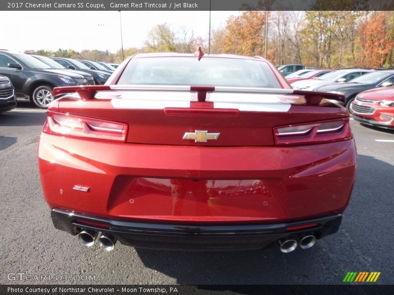 Garnet Red Tintcoat / Jet Black 2017 Chevrolet Camaro SS Coupe