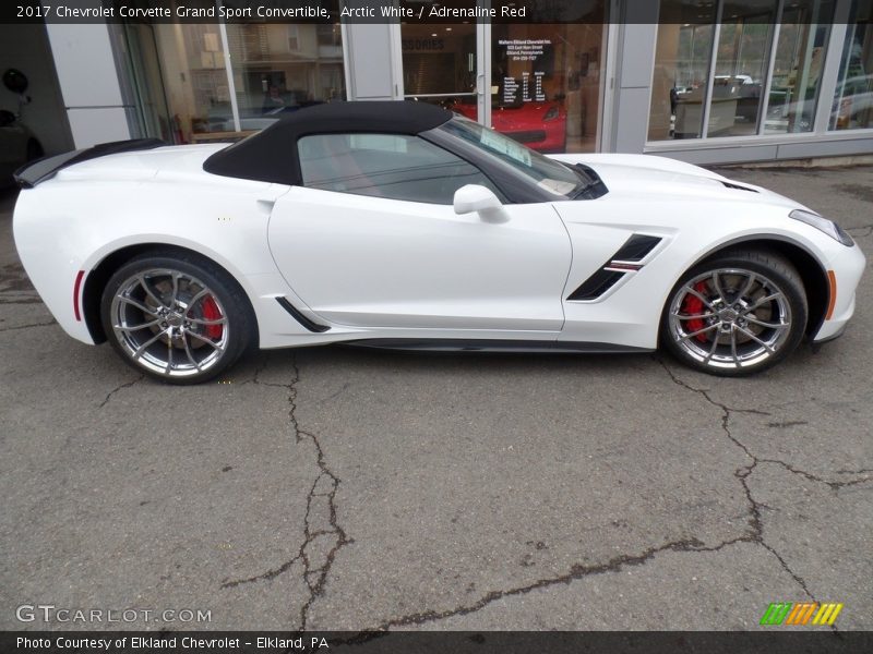  2017 Corvette Grand Sport Convertible Arctic White