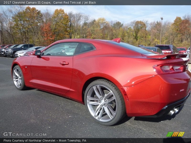 Garnet Red Tintcoat / Jet Black 2017 Chevrolet Camaro SS Coupe