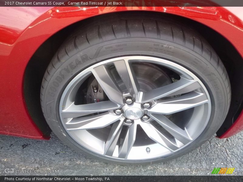 Garnet Red Tintcoat / Jet Black 2017 Chevrolet Camaro SS Coupe