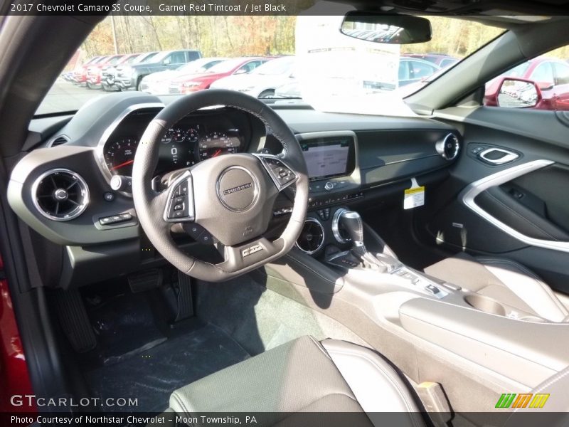 Garnet Red Tintcoat / Jet Black 2017 Chevrolet Camaro SS Coupe