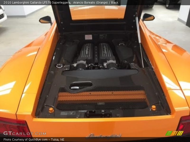 Arancio Borealis (Orange) / Black 2010 Lamborghini Gallardo LP570 Superleggera