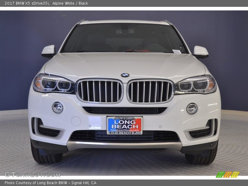 Alpine White / Black 2017 BMW X5 sDrive35i