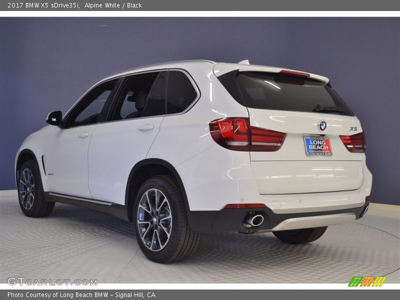 Alpine White / Black 2017 BMW X5 sDrive35i