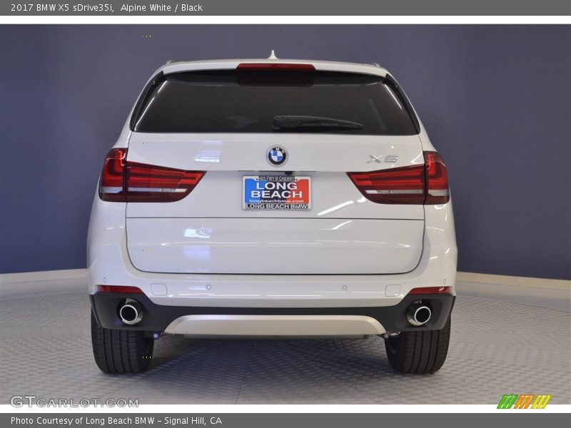 Alpine White / Black 2017 BMW X5 sDrive35i