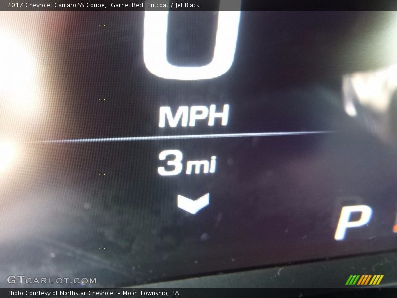 Garnet Red Tintcoat / Jet Black 2017 Chevrolet Camaro SS Coupe