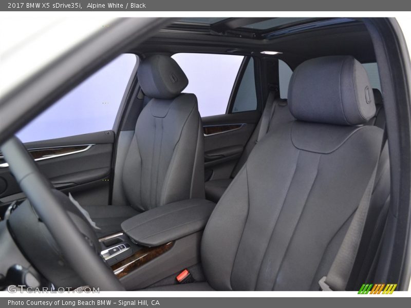 Alpine White / Black 2017 BMW X5 sDrive35i