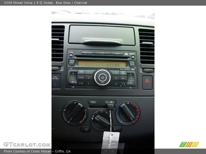 Blue Onyx / Charcoal 2008 Nissan Versa 1.8 SL Sedan
