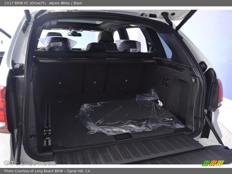 Alpine White / Black 2017 BMW X5 sDrive35i