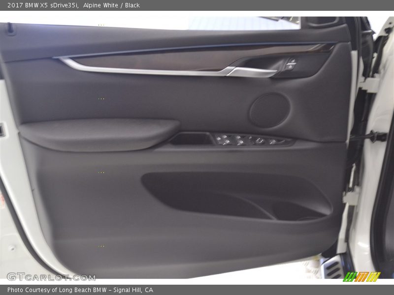 Alpine White / Black 2017 BMW X5 sDrive35i