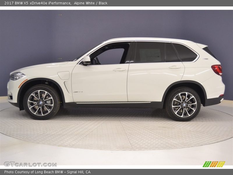  2017 X5 xDrive40e iPerformance Alpine White