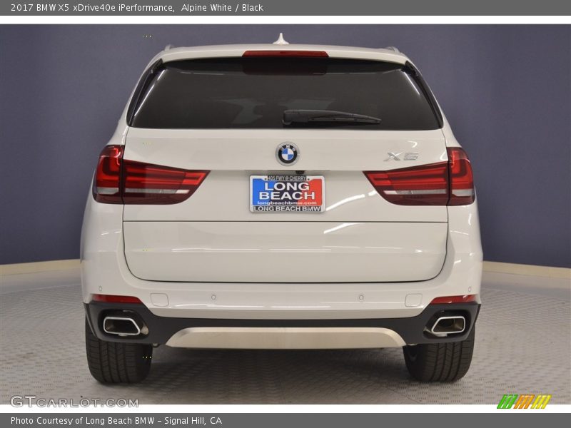 Alpine White / Black 2017 BMW X5 xDrive40e iPerformance