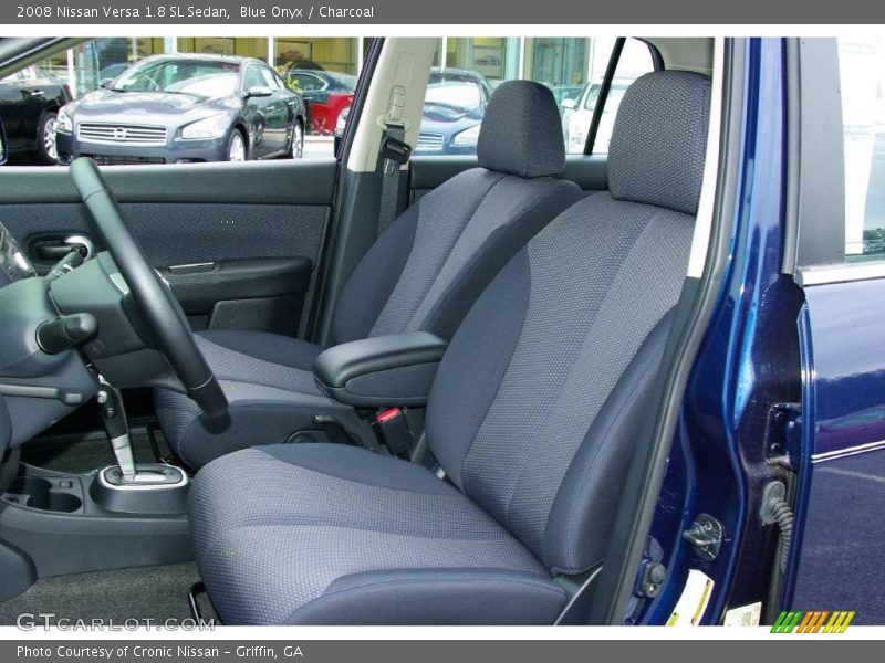 Blue Onyx / Charcoal 2008 Nissan Versa 1.8 SL Sedan