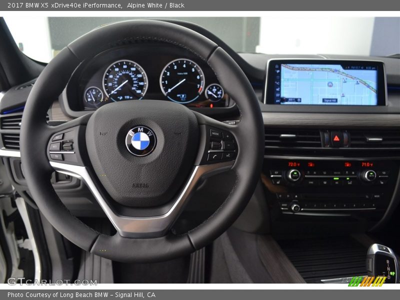Alpine White / Black 2017 BMW X5 xDrive40e iPerformance
