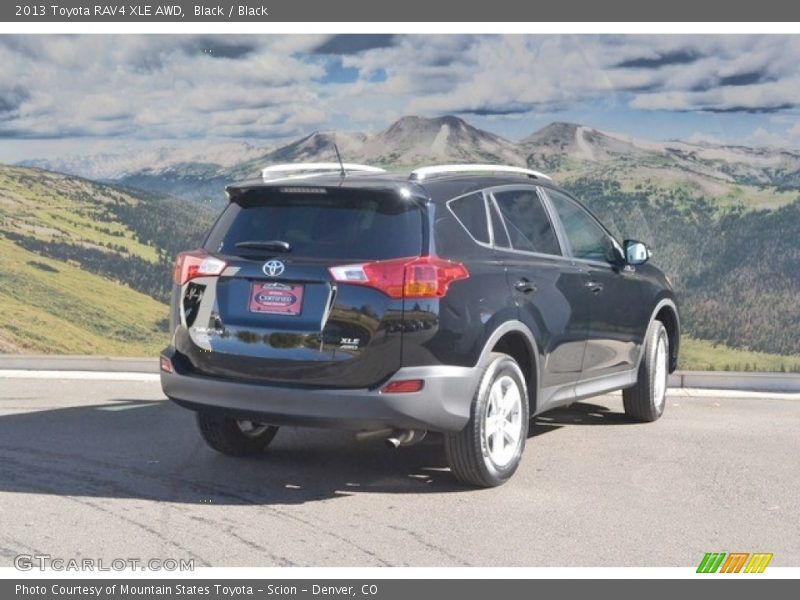 Black / Black 2013 Toyota RAV4 XLE AWD