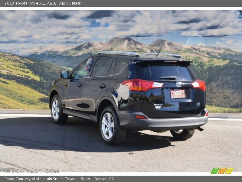Black / Black 2013 Toyota RAV4 XLE AWD