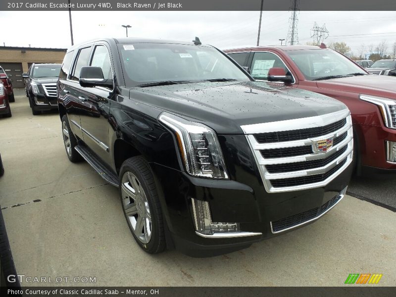 Black Raven / Jet Black 2017 Cadillac Escalade Luxury 4WD