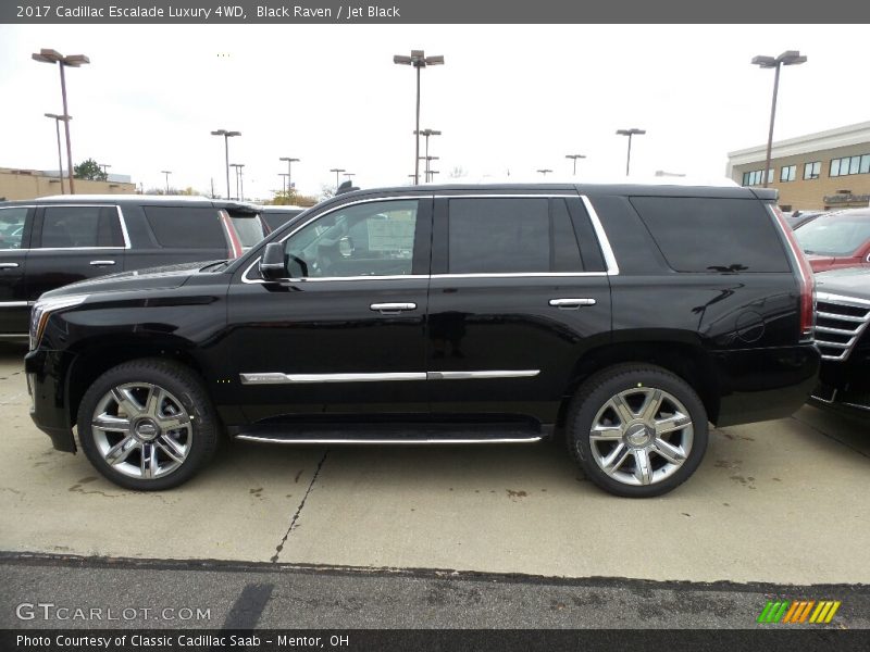  2017 Escalade Luxury 4WD Black Raven