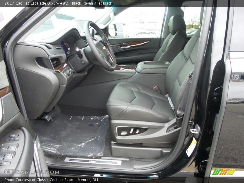 Front Seat of 2017 Escalade Luxury 4WD