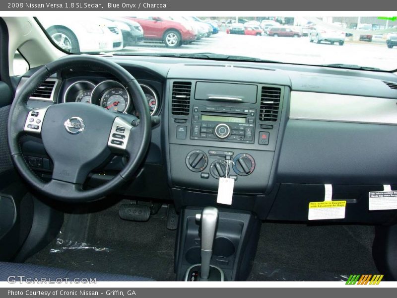 Blue Onyx / Charcoal 2008 Nissan Versa 1.8 SL Sedan
