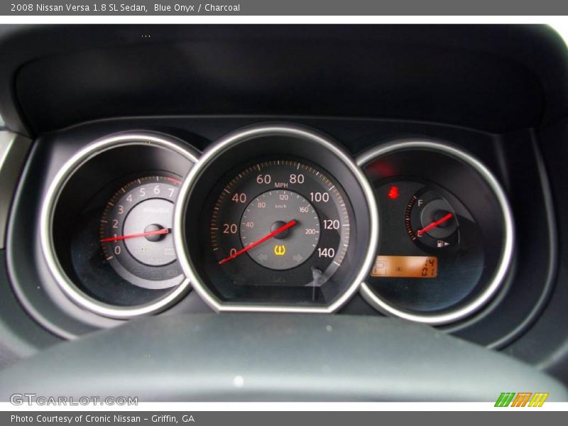 Blue Onyx / Charcoal 2008 Nissan Versa 1.8 SL Sedan