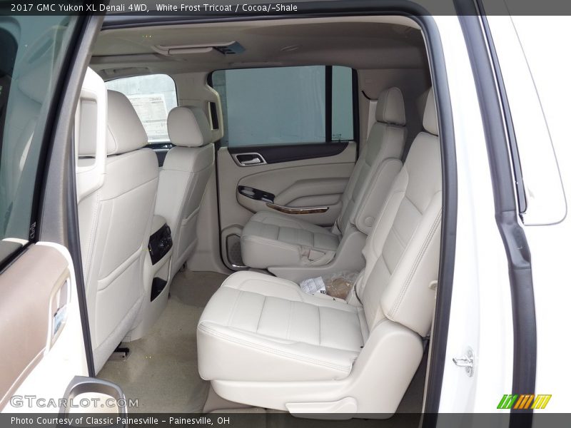 Rear Seat of 2017 Yukon XL Denali 4WD